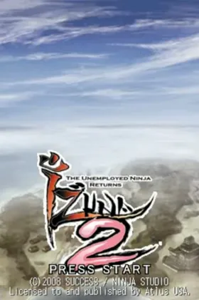 Izuna 2 - The Unemployed Ninja Returns (USA) screen shot title